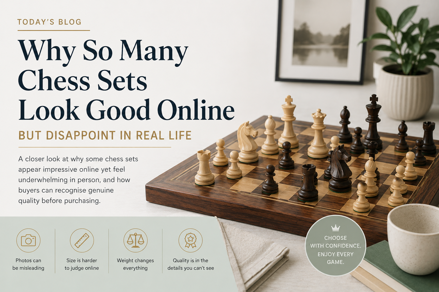 CHOOSING THE RIGHT CHESS SET