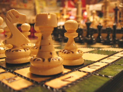 Best Russian Zagreb Acacia Chess Pieces in Dundee