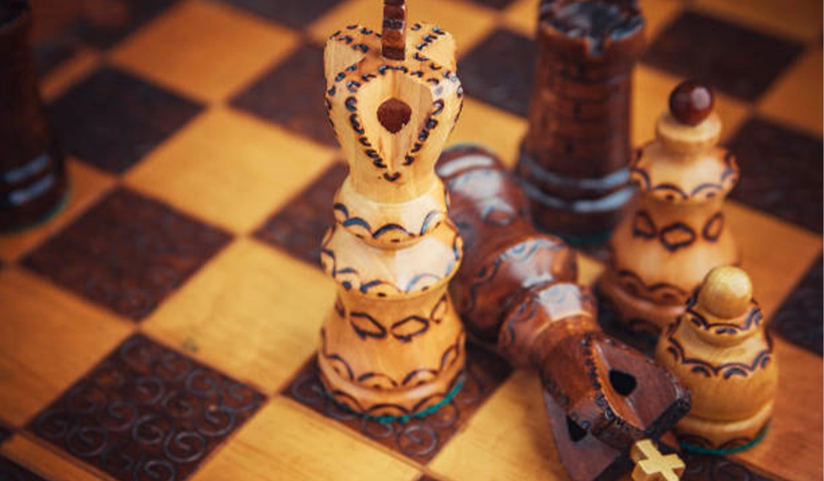 Mahogany Chess Boards in St Asaph