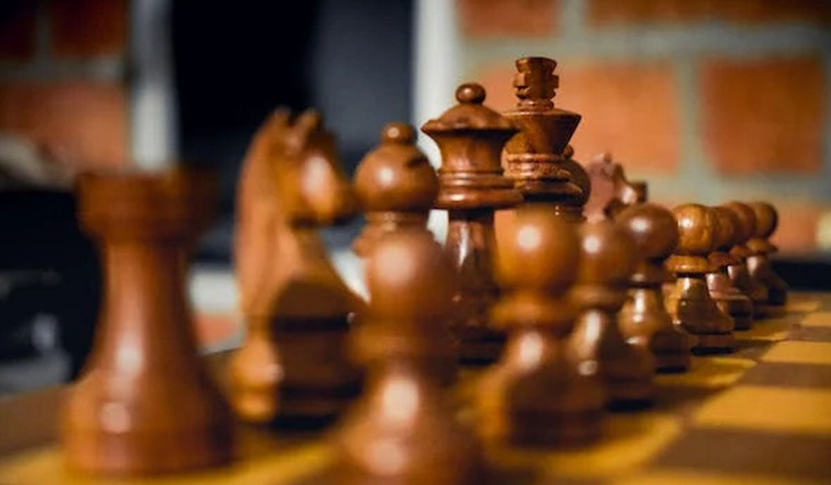 Old English Edition Antiqued Chess Pieces in Southampton