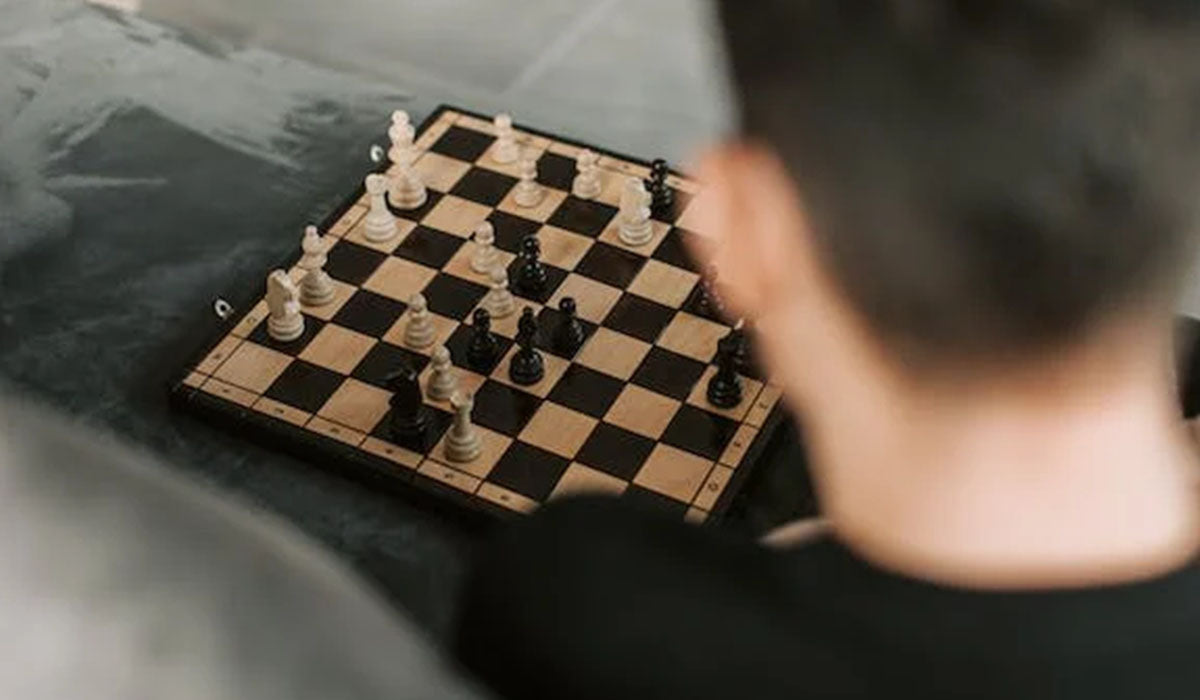 Elegance of the Mahogany and Maple Chessboard in Gloucester