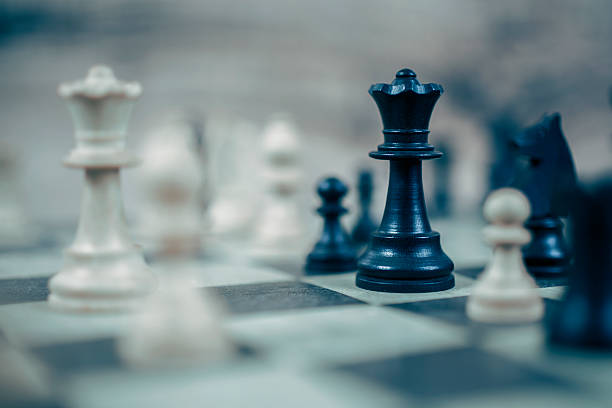 Best German Classic Ebonised Chess Pieces in  Norwich