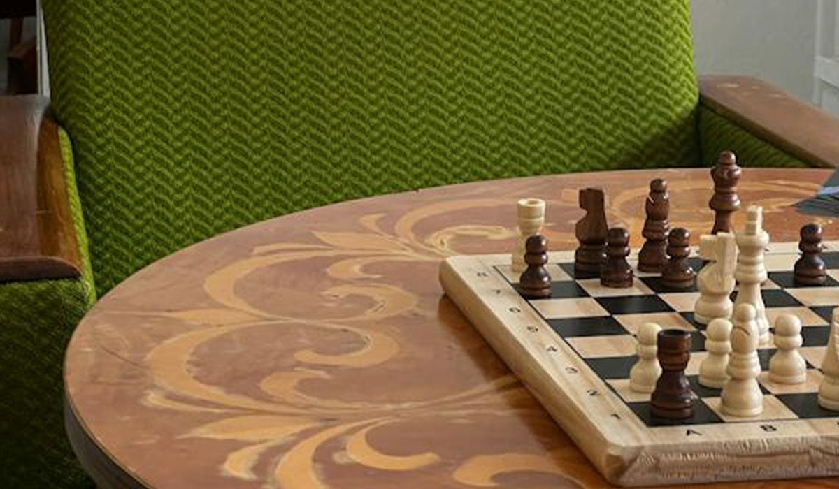 The Mahogany and Maple Chessboard in Lancaster