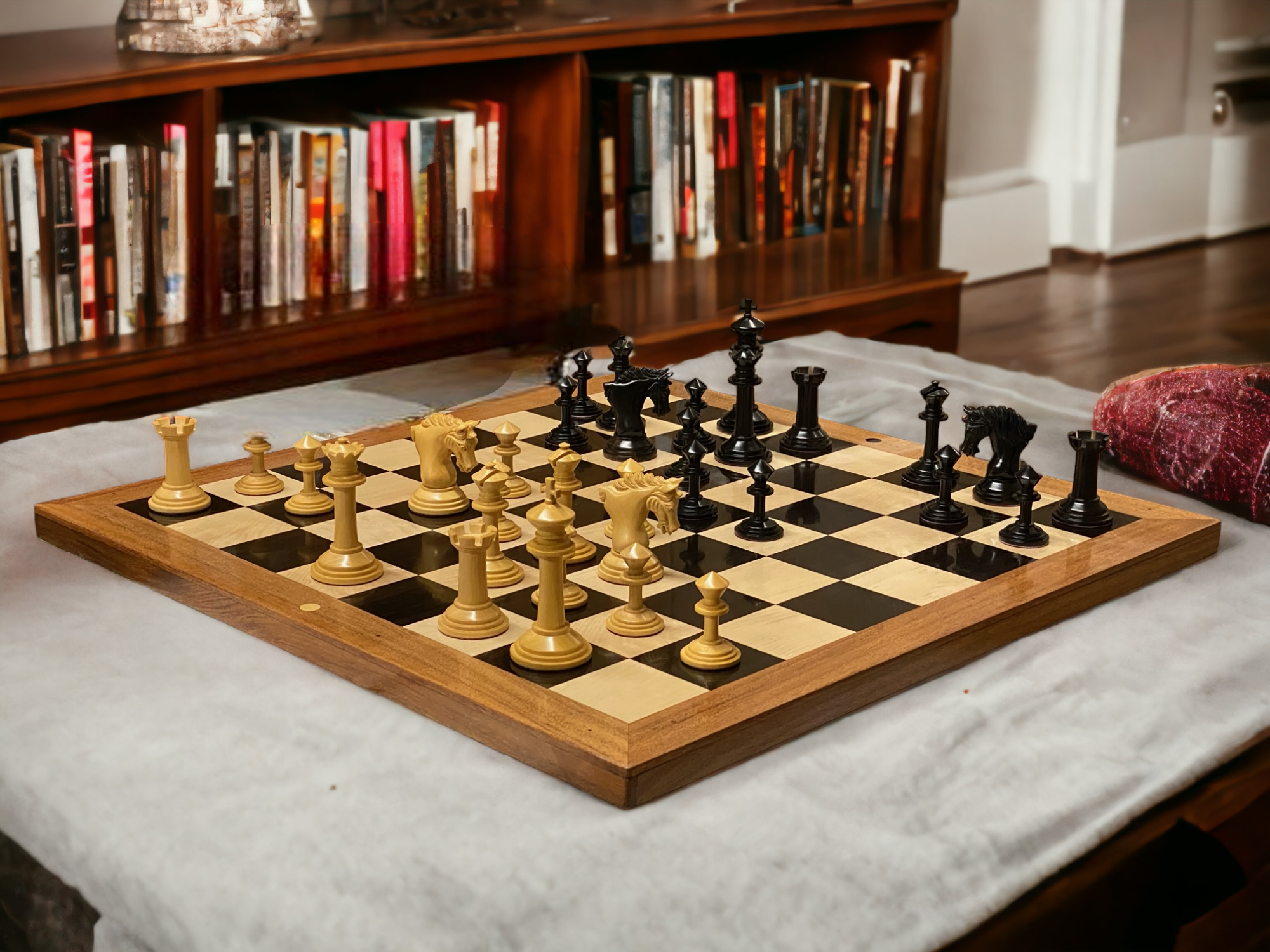 The Evolution of Chess Pieces: Design and Material