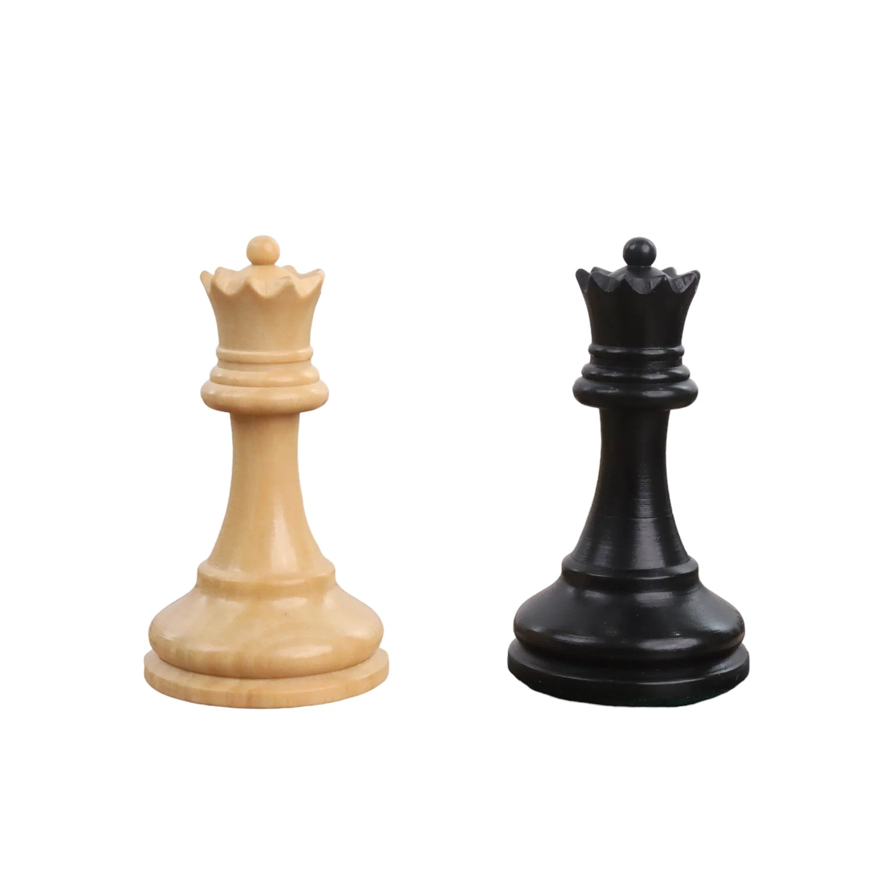 2.6 Inch Pro Staunton Small Boxwood and Ebonised Chess Pieces