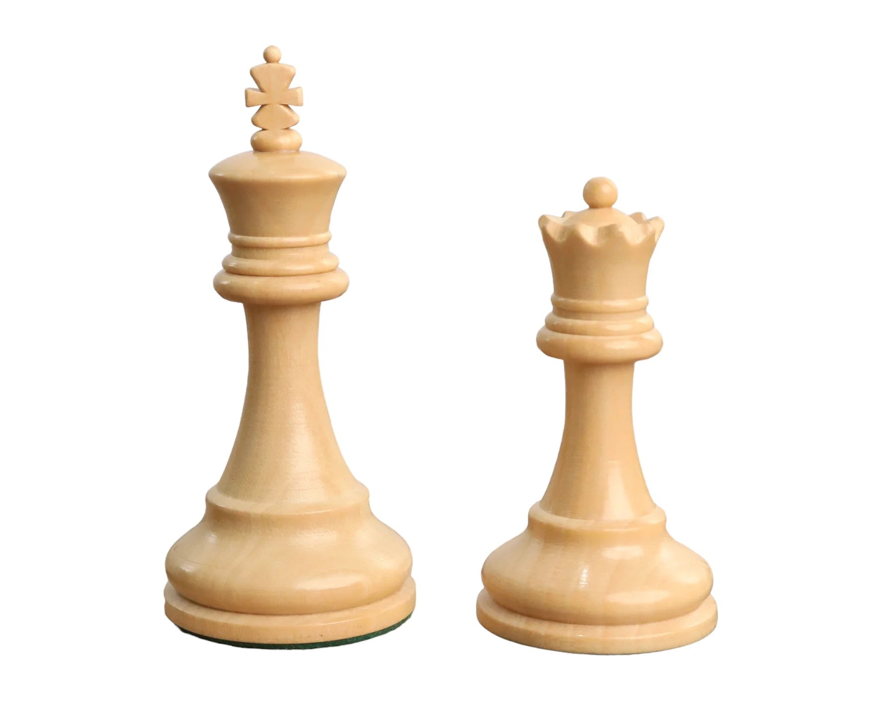 2.6 Inch Pro Staunton Small Boxwood and Ebonised Chess Pieces