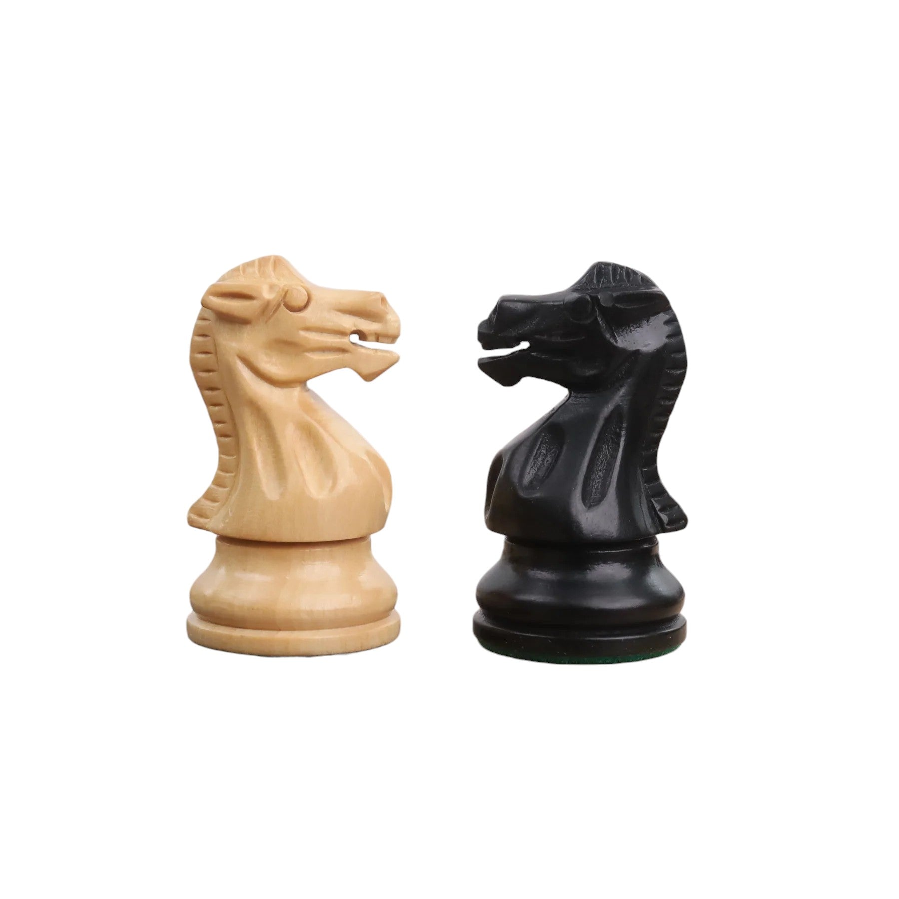 2.6 Inch Pro Staunton Small Boxwood and Ebonised Chess Pieces