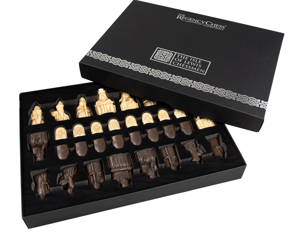Lewis Large Chessmen In Presentation Box