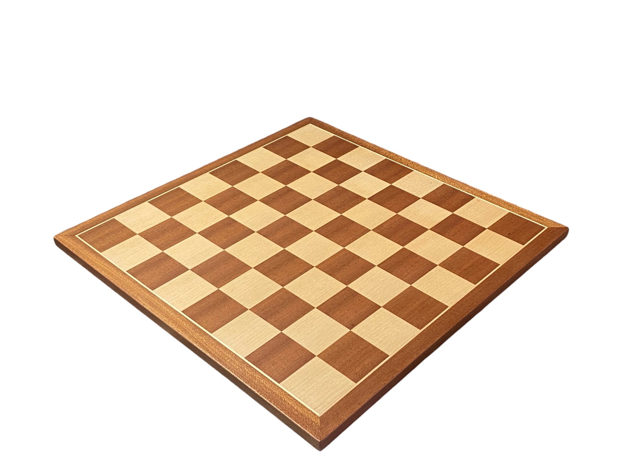 3-inch Russian Acacia Pieces 15.75-inch Mahogany Board and Slide Box