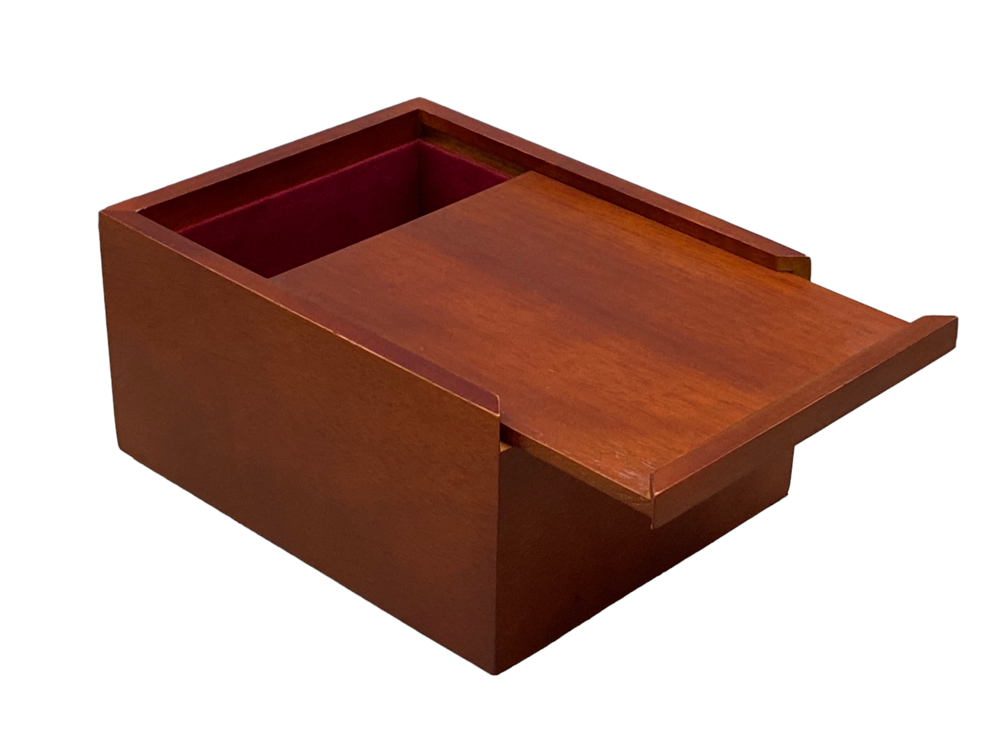 Mahogany Slide Lid Chess Box - Official Staunton™ 